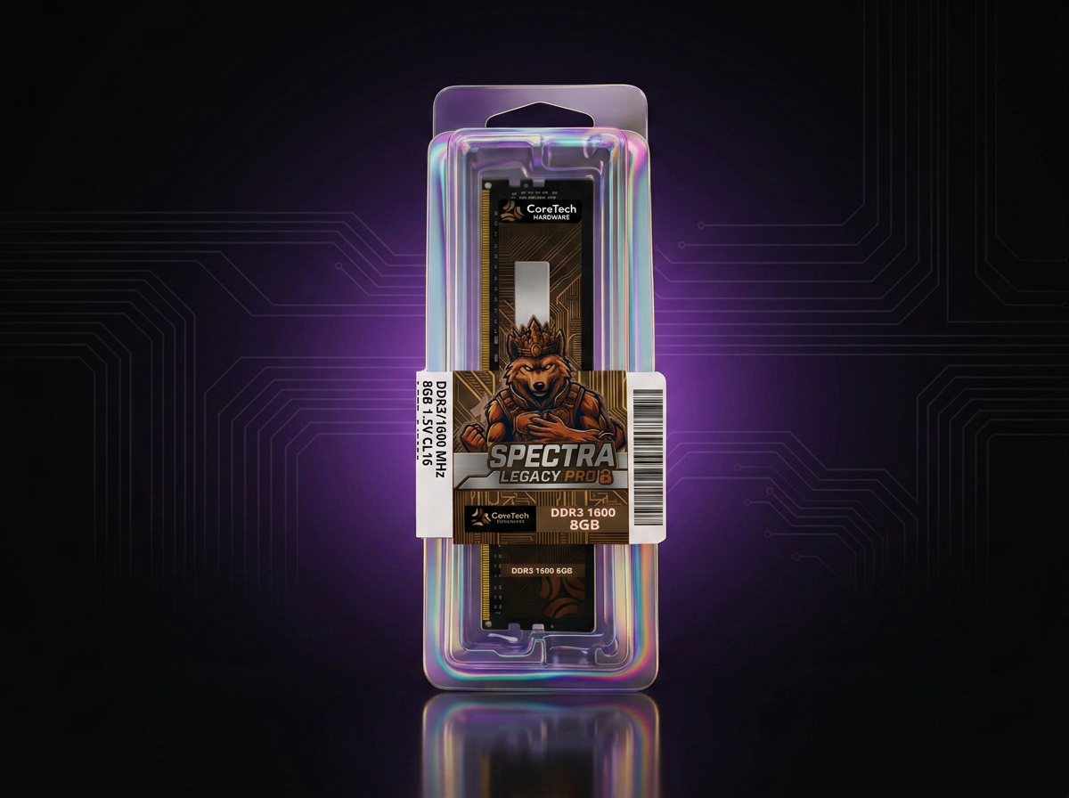 Memória RAM DDR3 1600 8GB Desktop